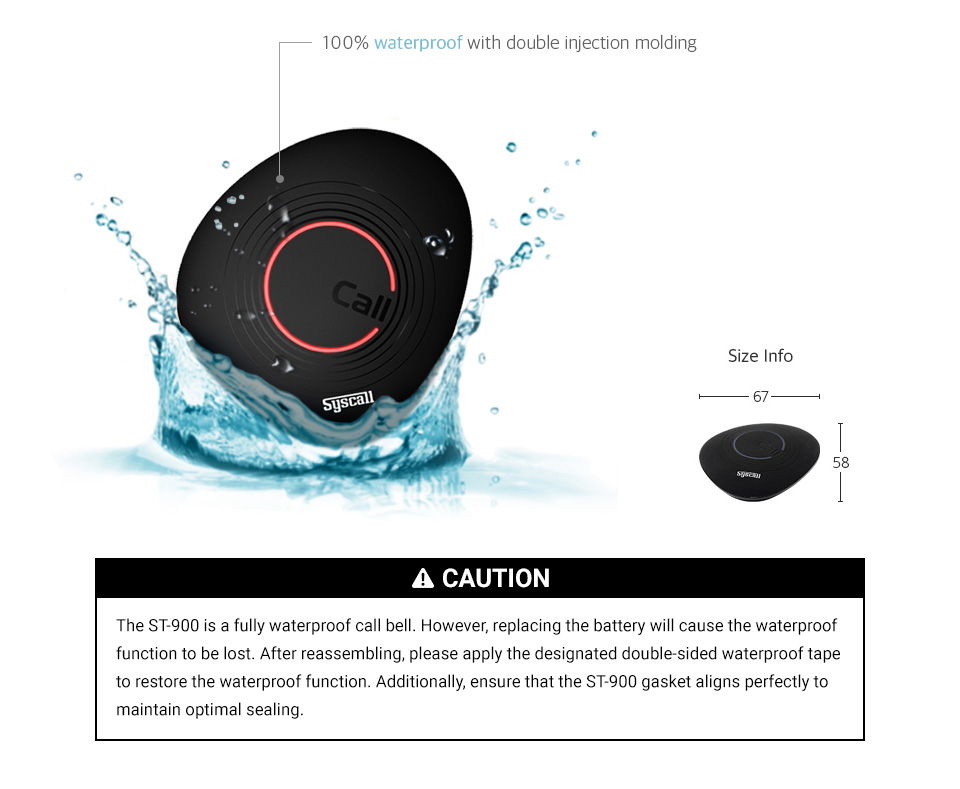 Restaurant wireless calling system