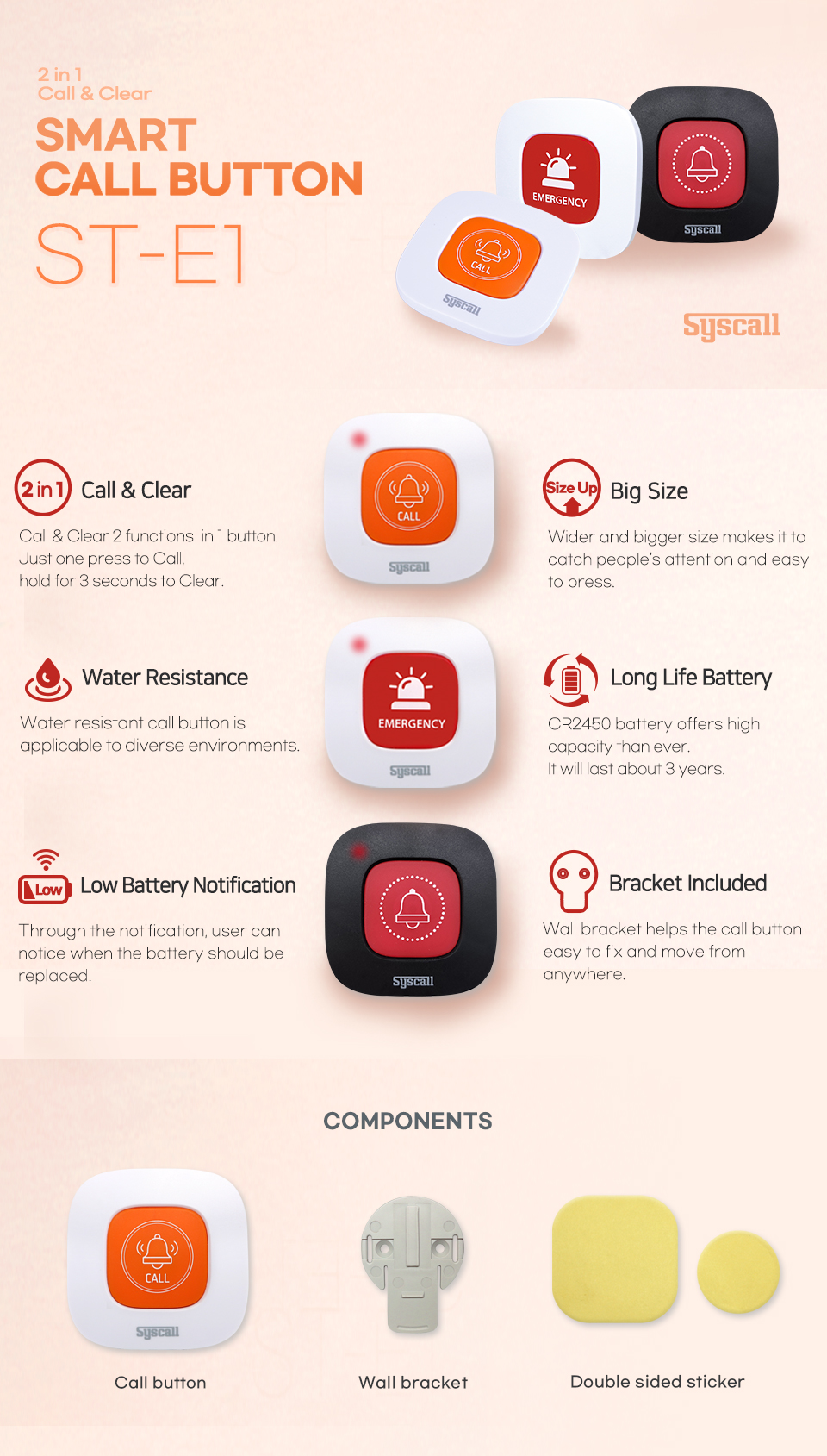 Restaurant wireless calling system